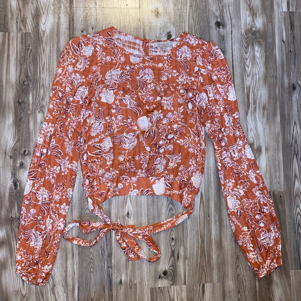 Wonderly floral blouse